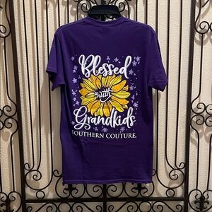 Purple Southern Couture Graphic T-Shirt